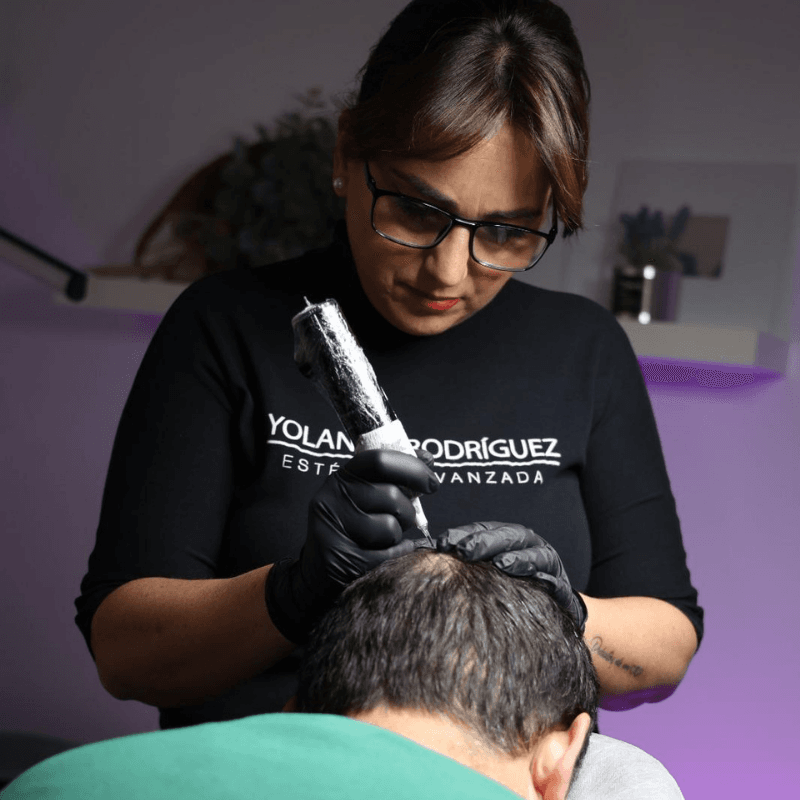 El arte de la micropigmentación capilar - Yolanda Rodríguez